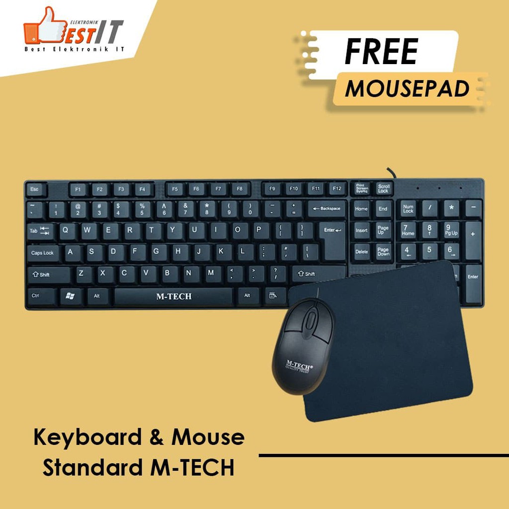 Keyboard Mouse Free mouse pad