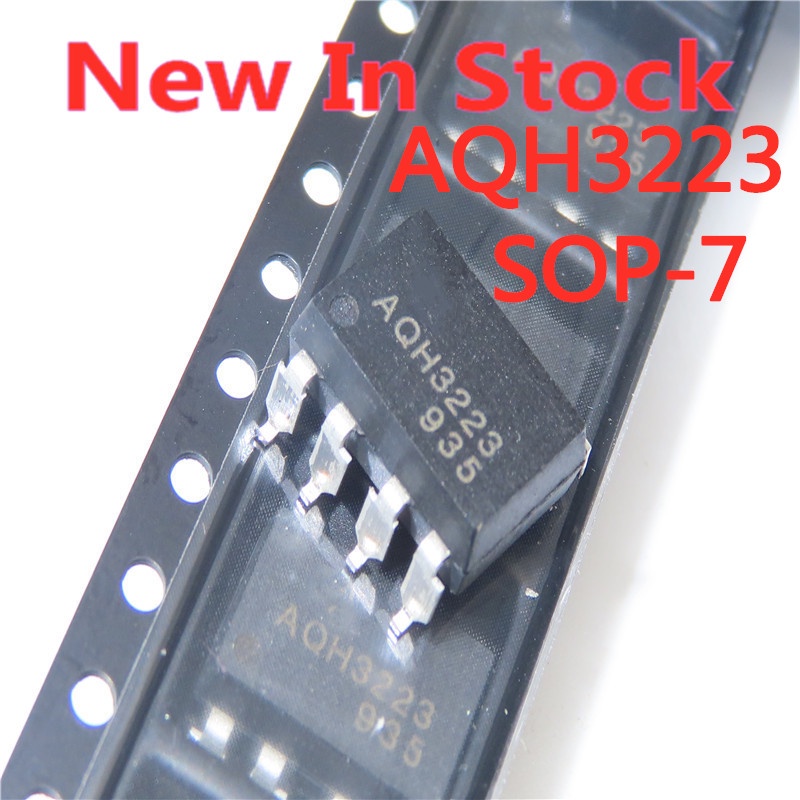 [xqx] 5pcs/lot AQH3223 SOP-7 SMD Optocoupler Solid State Relay In Stock IC Asli Baru