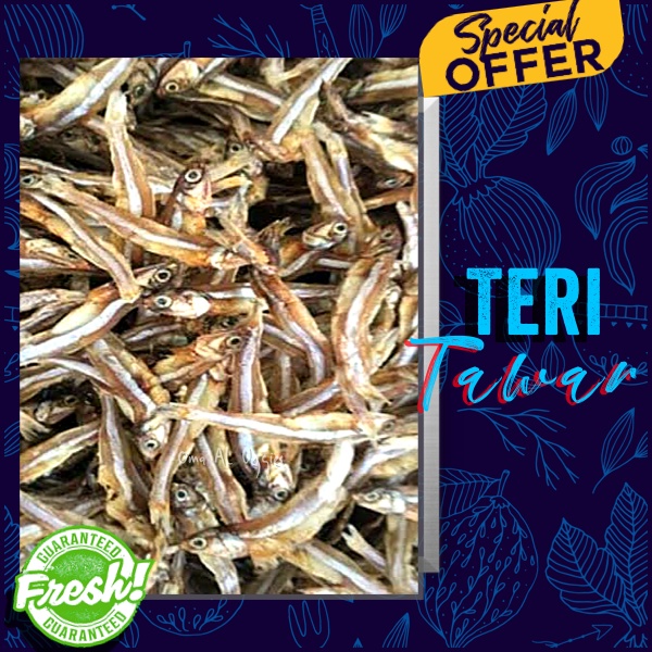 

IKAN TERI TAWAR PER 100 Gr