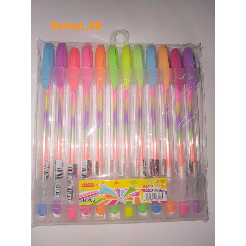 

Pulpen Warna - Warni / Pen Pelangi