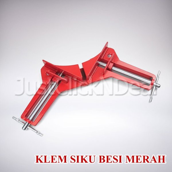 Klem Siku Sudut Alumunium 90 Derajat Penjepit Frame Bingkai Kayu
