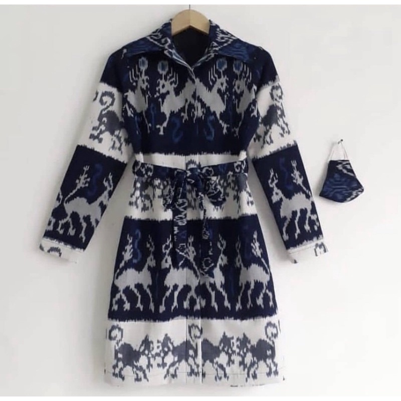 COUPLE TENUN - BAJU TENUN NTT - KEMEJA TENUN - ATASAN TENUN