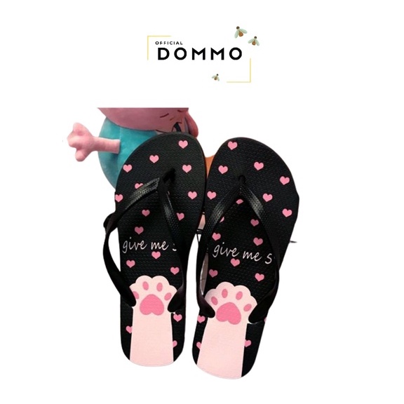 [LOKAL] DOMMO - D5063 Sandal Slipper Motif CAKAR Promo New Give me