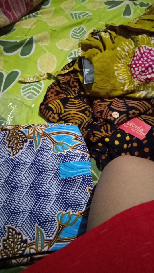 [premium] Daster Pola Busui Kancing Jumbo Batik Solo Alusan