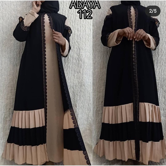 Baju Gamis Wanita Terbaru / GAMIS ARAB / DRES MUSLIM  CANTIQ 112