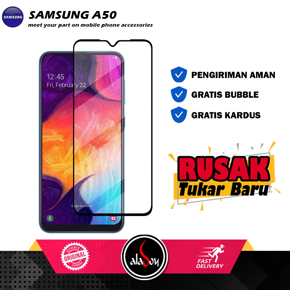 Tempered Glass Samsung A50 Anti Gores Layar Screen Protector