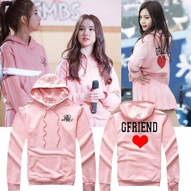 [Bayar di tempat] Jaket gfriend Hoodie Gfriend love