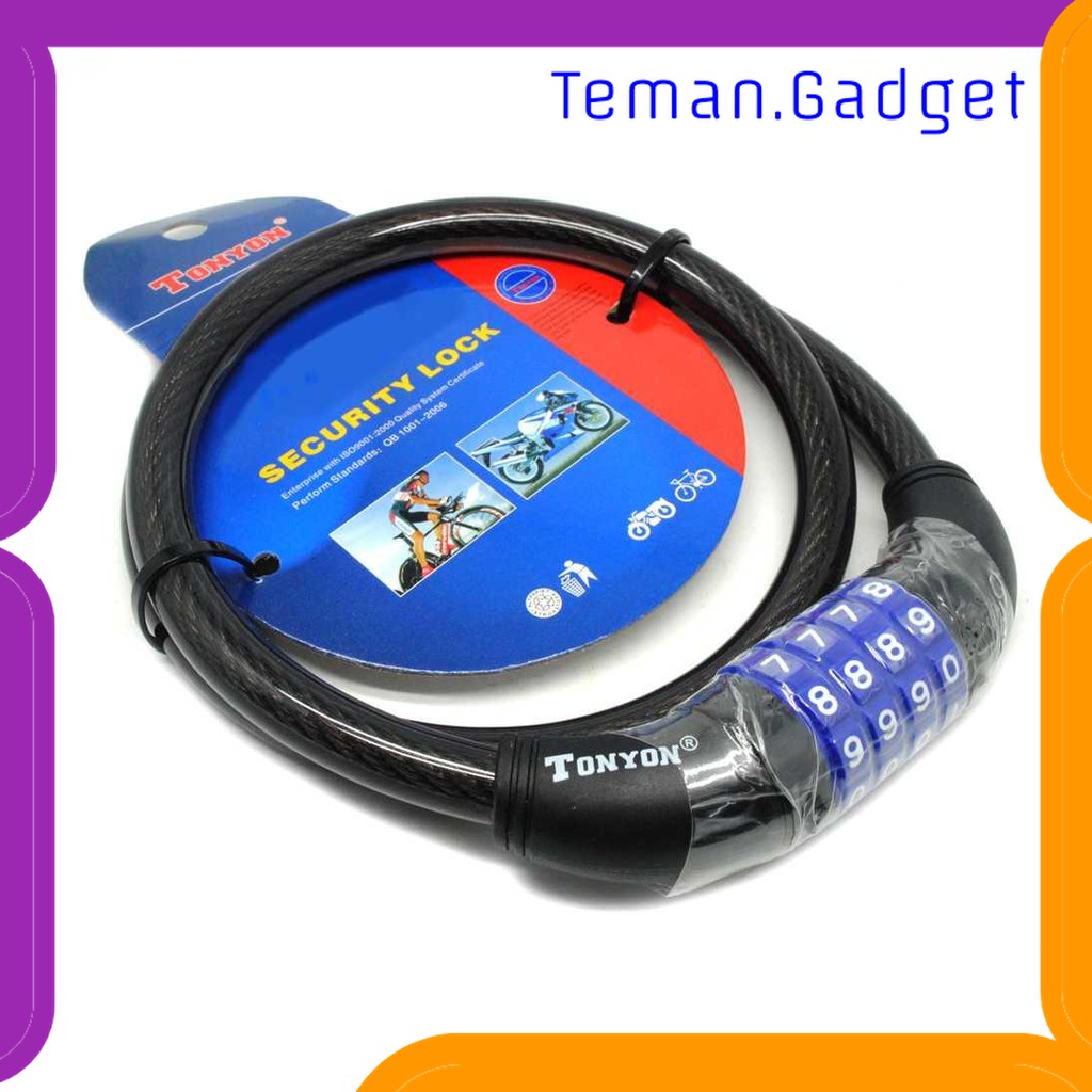 TG-IB108 TONYON GEMBOK SEPEDA KODE ANGKA 4 DIGIT