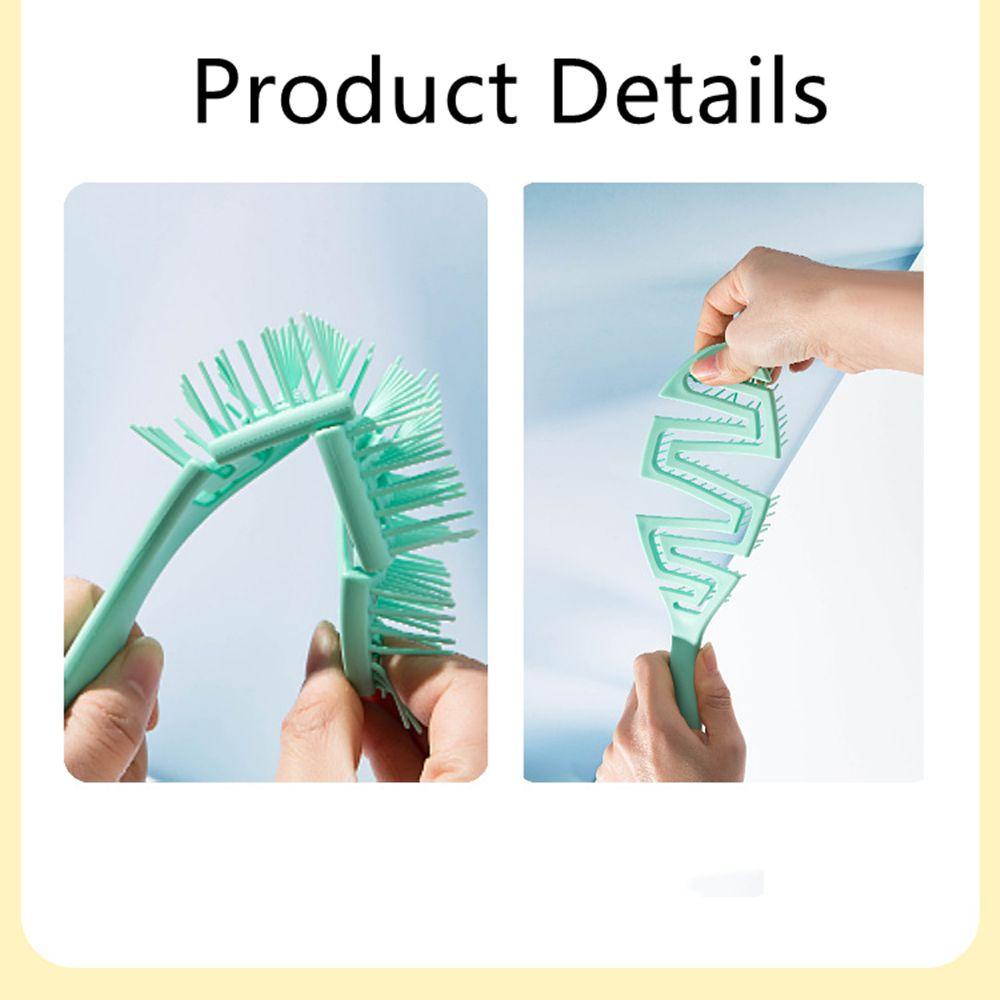 Sisir Rambut Anti Statis Bahan TPE Lembut