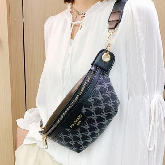 Tas Dada Wanita Unisex Waistbag Bumbag Cewek Branded Import Murah Ori