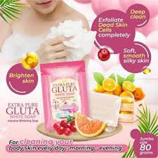 PRECIOUS SKIN  EXTRA PURE GLUTA WHITE SOAP 80G