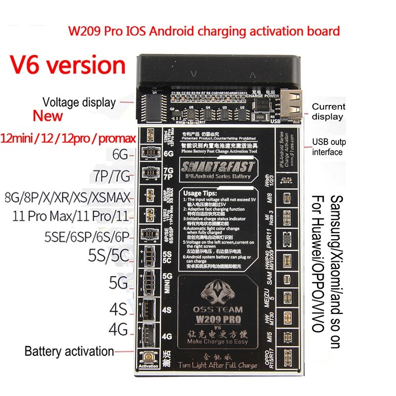 DESKTOP Battery Quick Charging OSS W209 Pro V6