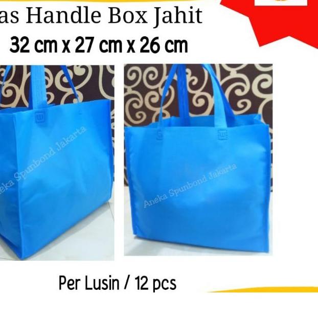 

❆ Tas Handle Box / Tas Kue / Tas Nasi Kotak / Tas Kain ✈