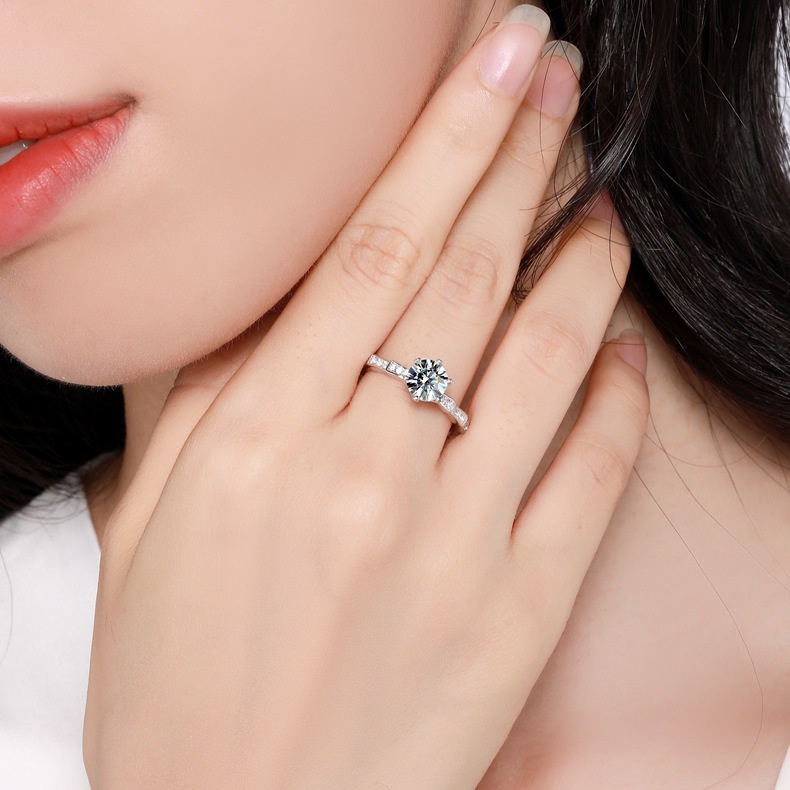 Pandora Cincin 925 Silver Hias Kubik Zirkon Berlian Untuk Wanita