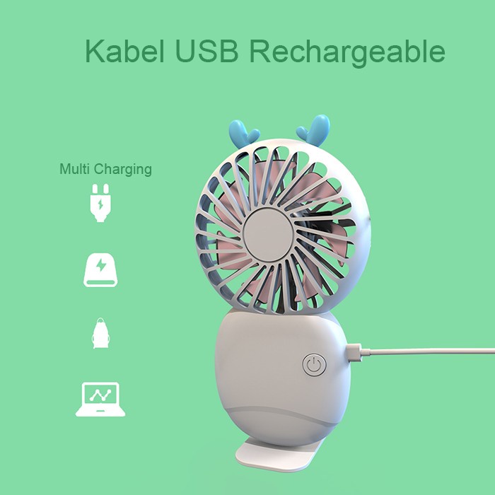 USB kipas angin mini charger portabel ringan dengan sandaran berdiri / Kipas Angin Mini Saku Portabel Kipas Angin Genggam / Kipas Angin Mini Portable Karakter Lucu Dan Unik / Kipas Angin Mini Portable USB / Mini Fan Portable / Kipas Angin USB