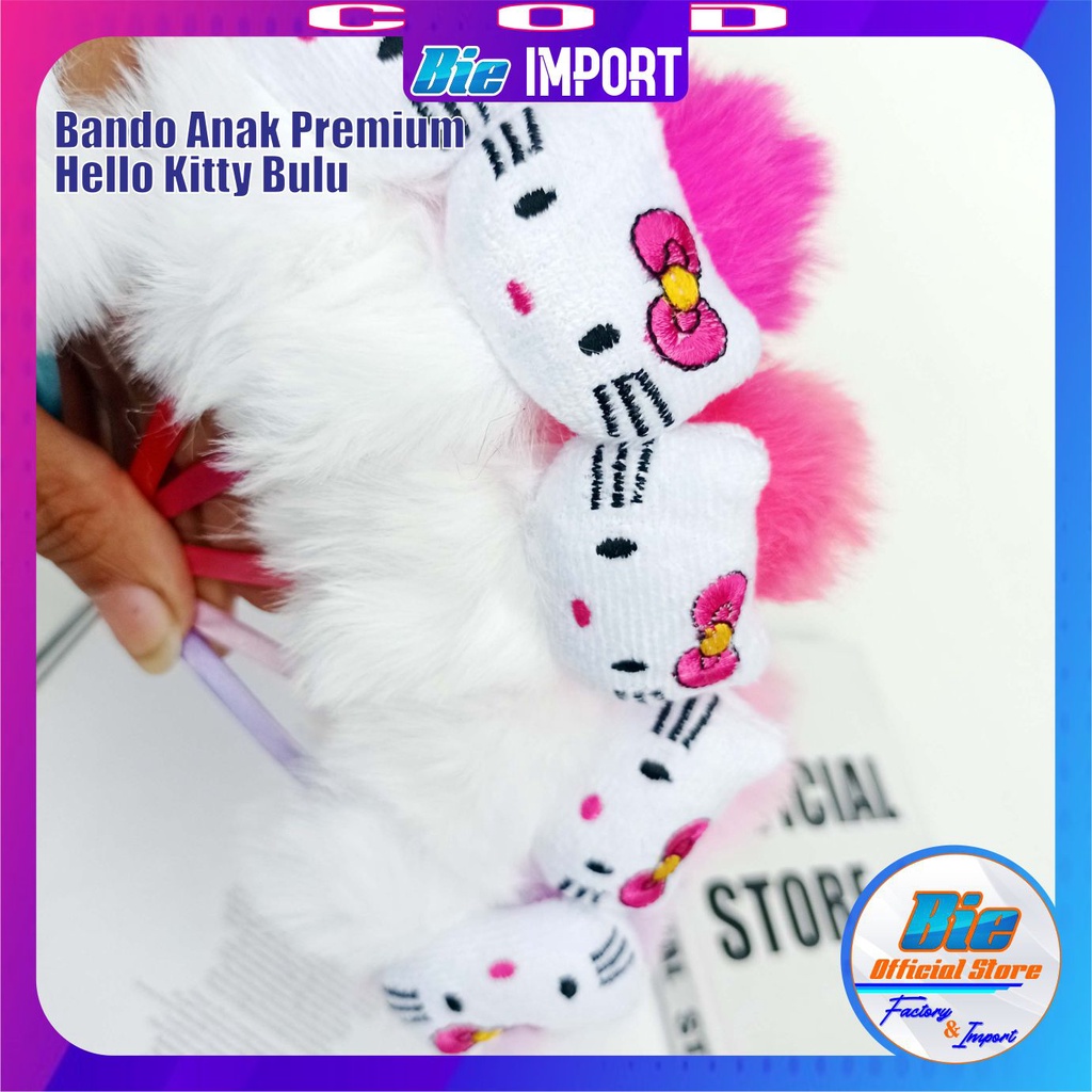 Bando Bulu Hello Kity Series Premium Impor Best Seller