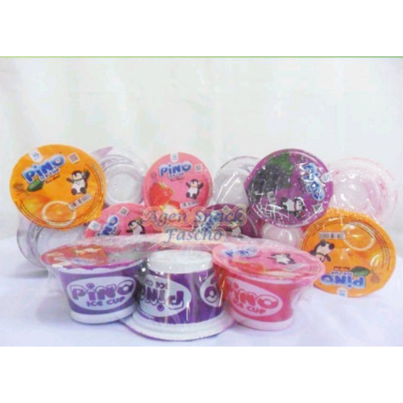 

Pino ice cup rasa buah isi 4