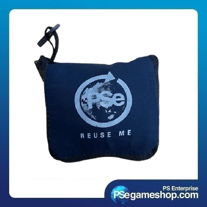 

✨ BISA COD ✨ Foldable Shopping Bag – Black