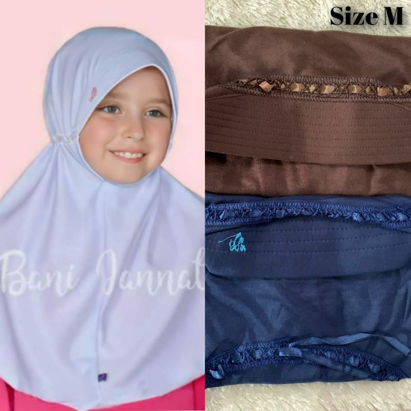 Jilbab serut Rabbani Anak SD (KW)