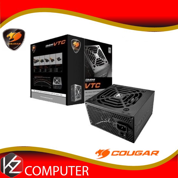 Power supply Cougar 500w 80 plus bronze Vte500 PSU 80+ Vte-500 BS-500