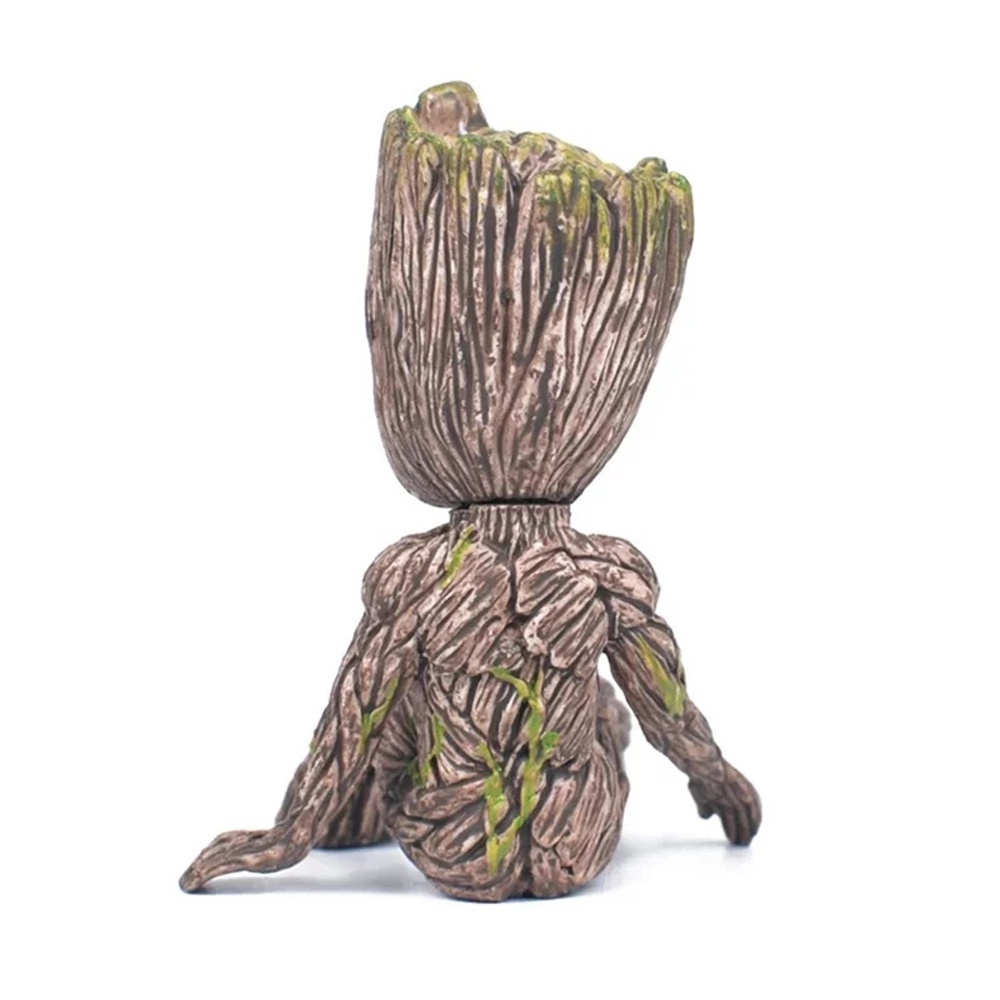 MXBEAUTY Figure Toys Groot Figure Sitting Action Toy Figure Tree Man Groot 6CM for Gifts for Kids Model Doll Avengers Mini Groot