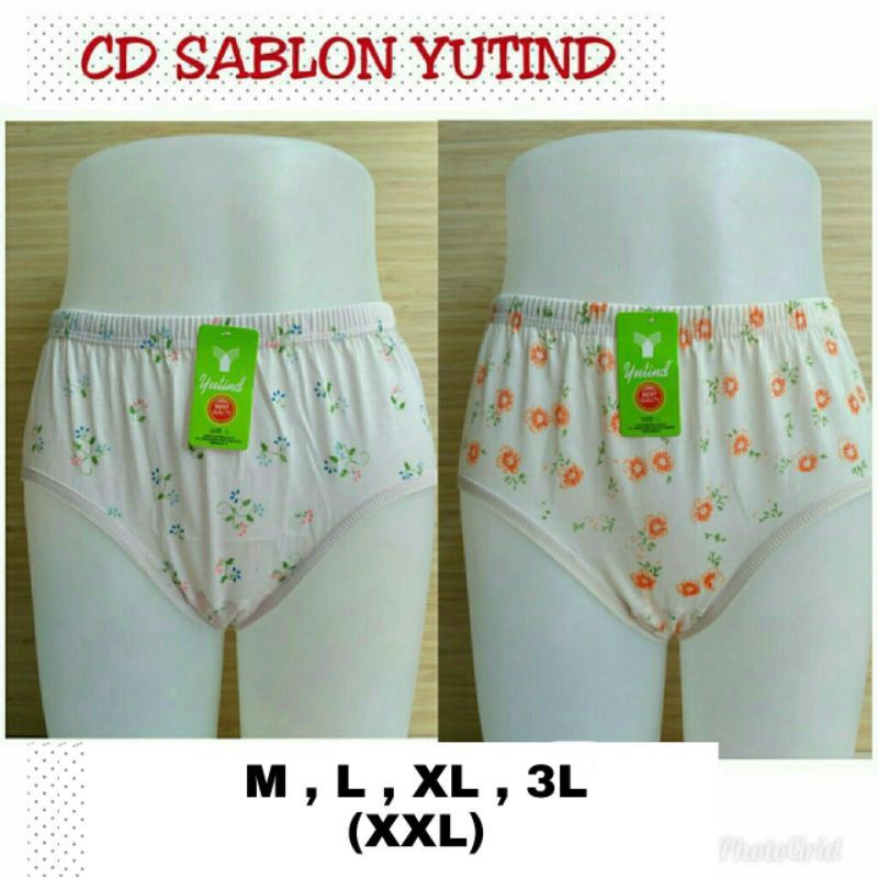 celana dalam merk YUTIND size M L XL XXL