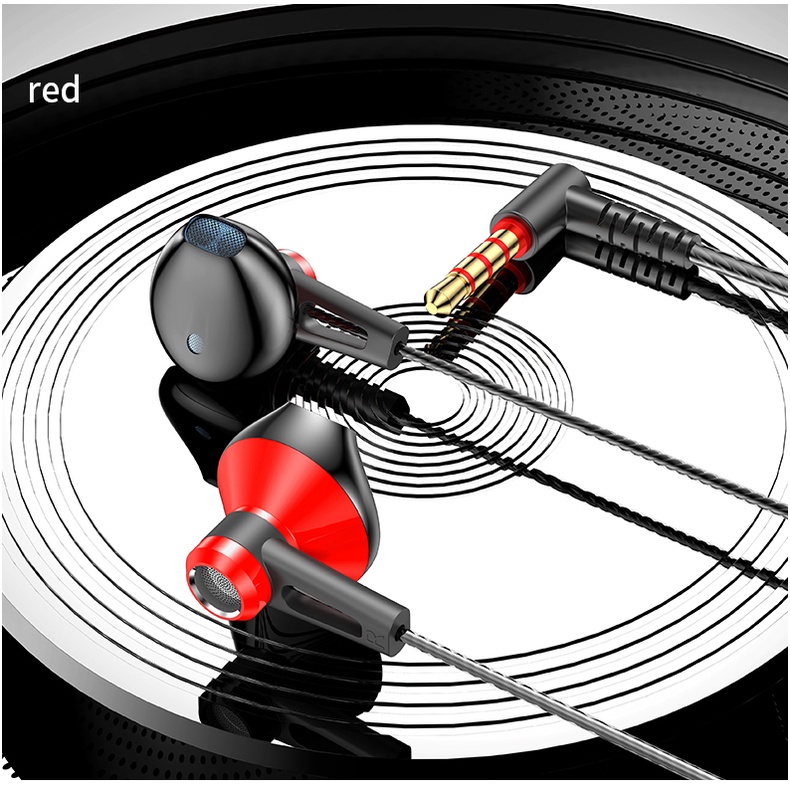 Headset Earphone Earbuds Sport In-ear Bass Ganda Kabel Jack 3.5mm