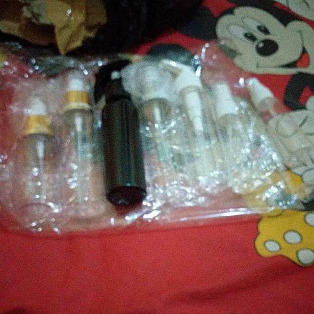 Botol Pet 100 Ml Pumplotion Neck Silver Kilap