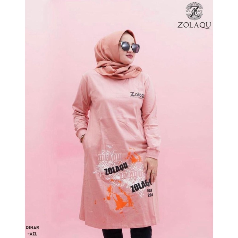Jual KAOS LENGAN PANJANG ZOLAQU/ KAOS HIJAB/ HIJAB/ ZOLAQU/ PANJANG/ M