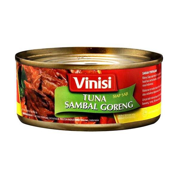 

[KODE PRODUK 992] Vinisi Tuna Sambal Goreng 165gr + Vinisi Tuna Sambal Balado 130gr TERLARIS..!!