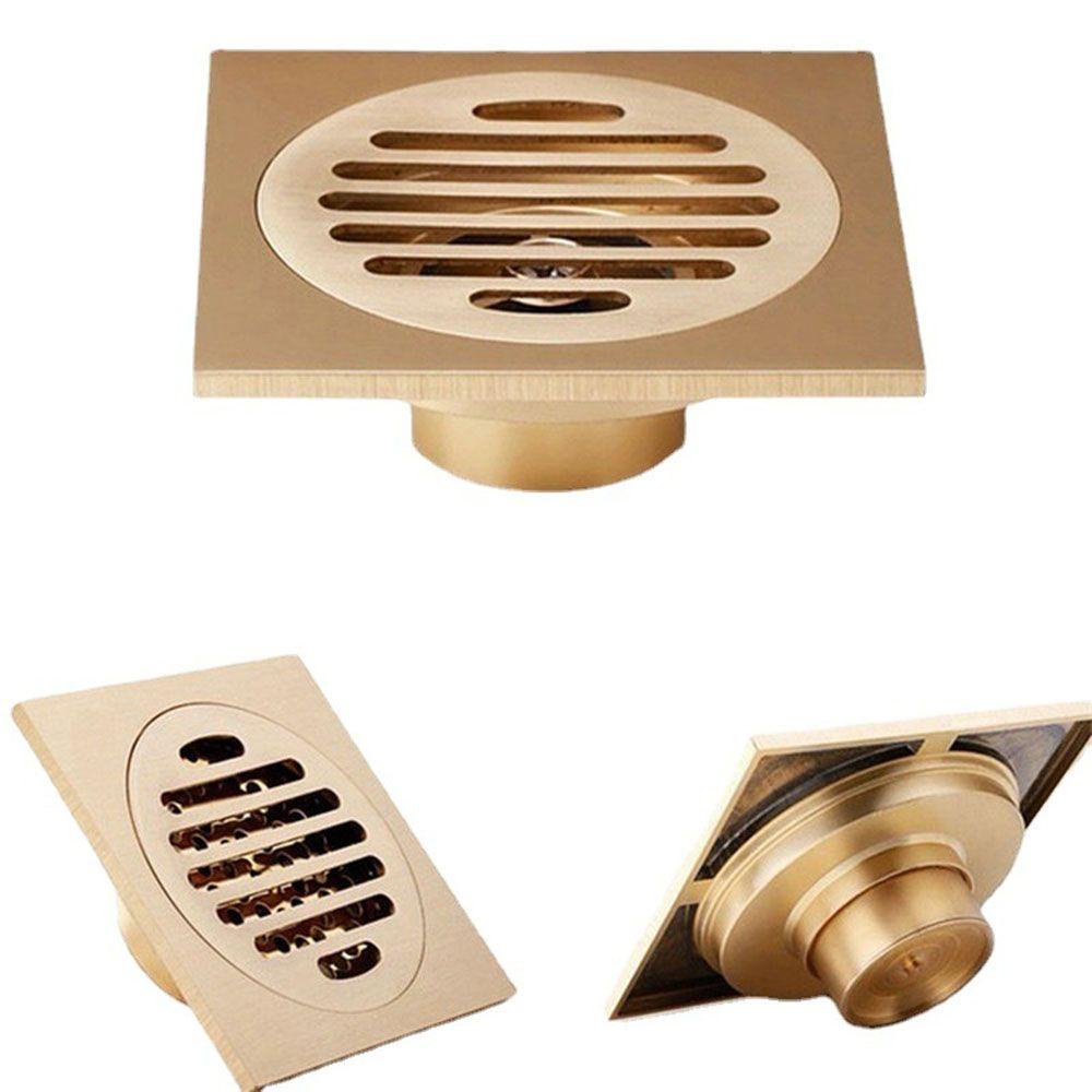 Suyo Floor Shower Drain Aksesori Kamar Mandi Pencegah Arus Balik Anti Bau Bathtub Shower Drainer