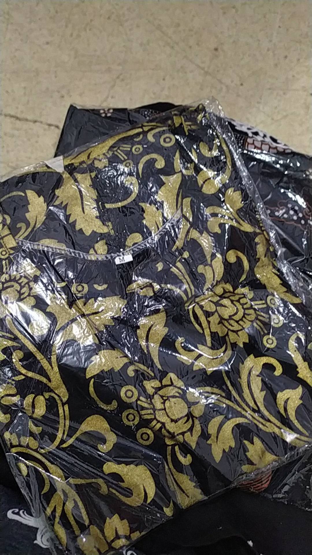 Batik Couple Keluarga Sania Ruffle Ori Ndoro Jowi Dnt Motif Prada Bakung