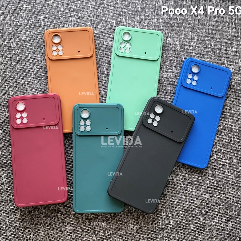 Poco X4 Pro 5G Poco F4 5G Poco F4 GT 5G Poco F1 Poco M4 Pro 4G Softcase Procamera silicon Matte Case