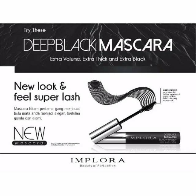 IMPLORA MASCARA WATERPROOF