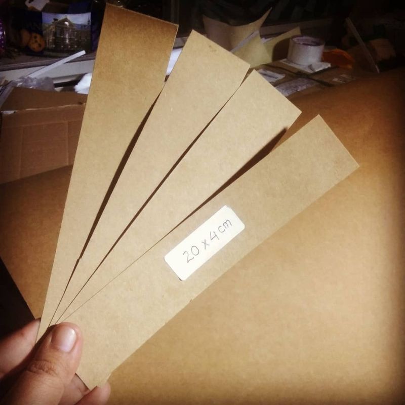 

Alas Bros Kraft Coklat 20x4 cm isi 100 lembar