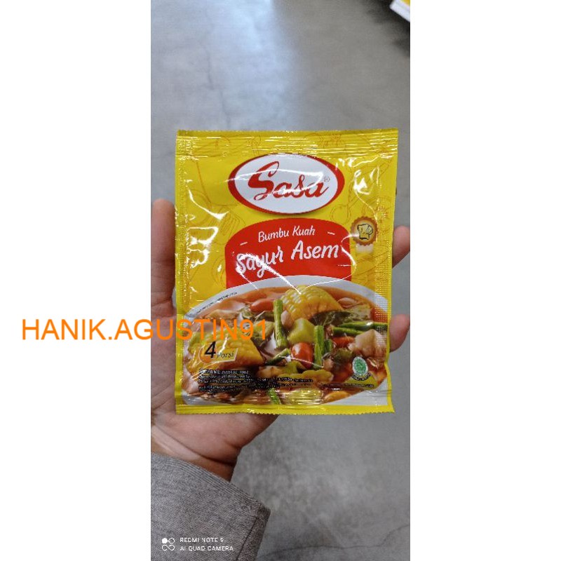 

Sasa Bumbu Kuah Sayur Asem 33 gr SS91