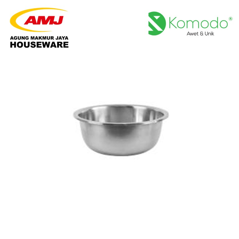 BASKOM STAINLESS / BASKOM UMUM 22 CM KOMODO