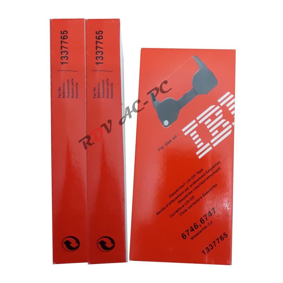 

Lift Off Tape IBM 6747 SN 1337765/Tip-Ex Penghapus Mesin KETik