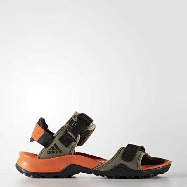 Sendal Adidas Cyprex Ultra Sandal II Hitam Orange BB5448 Original Murah