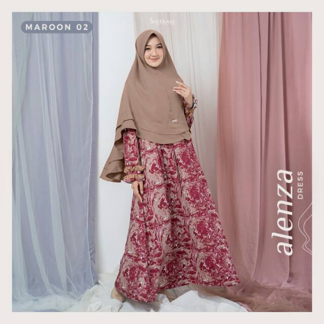 alenza khimar/khimar cantik/khimar shieraki