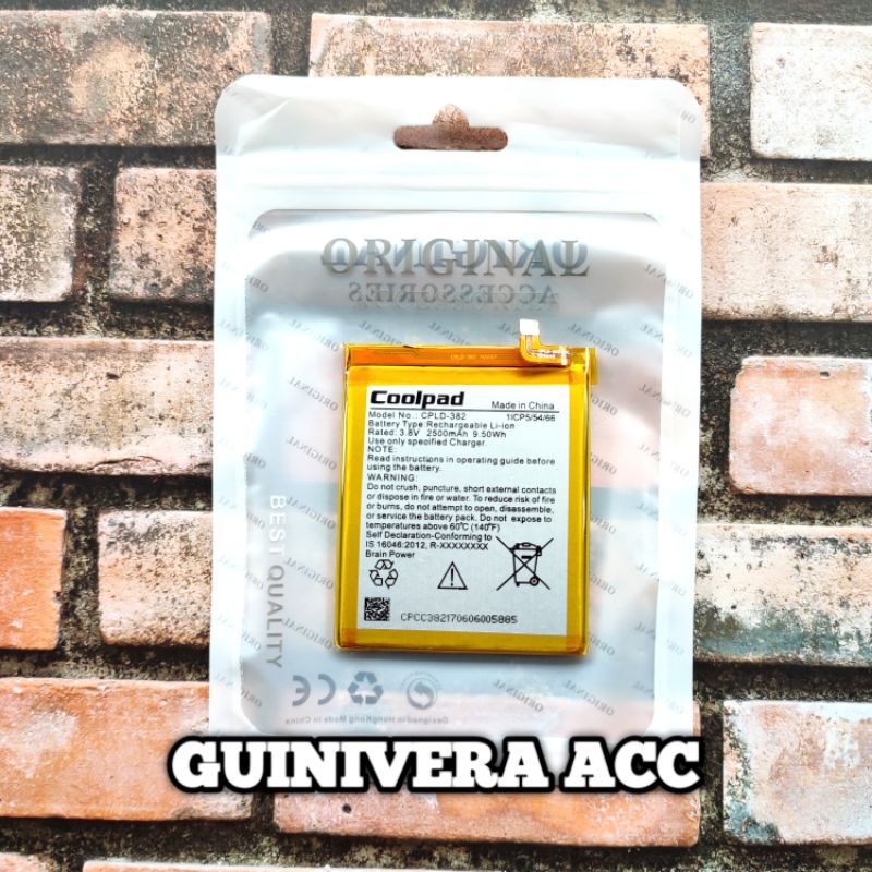 BATRE BATERAI COOLPAD FANCY 3 E503 CPLD-382 / BATTERY BATERAI / COOLPAD CPLD382 / COOLPAD E503