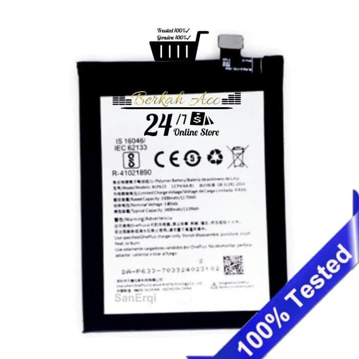 DISKON BATERAI BATRE ONEPLUS 3T ORIGINAL BATTERY BATERY