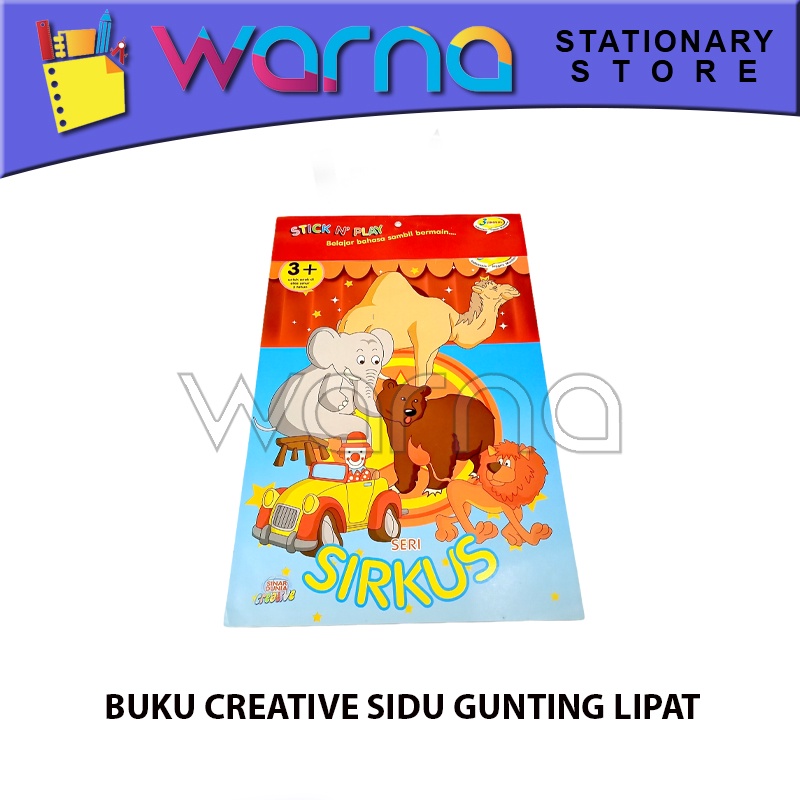 

BUKU CREATIVE SIDU GUNTING LIPAT TEMPEL
