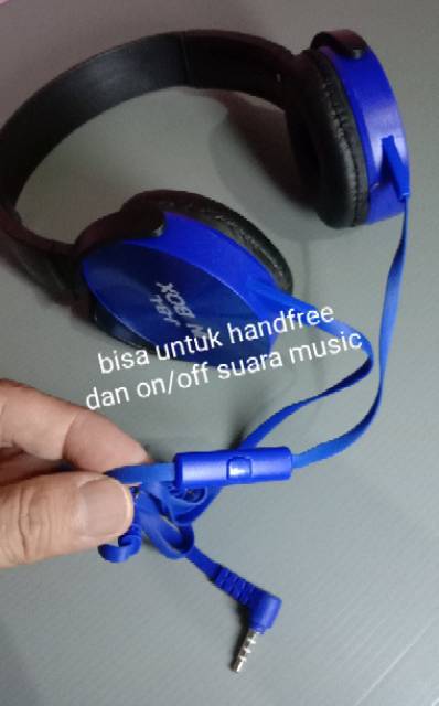 Headphone MDR Extra Bass plus hands-free calls