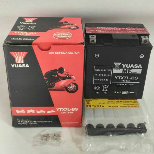 Aki MF Yuasa YTX7L-BS
