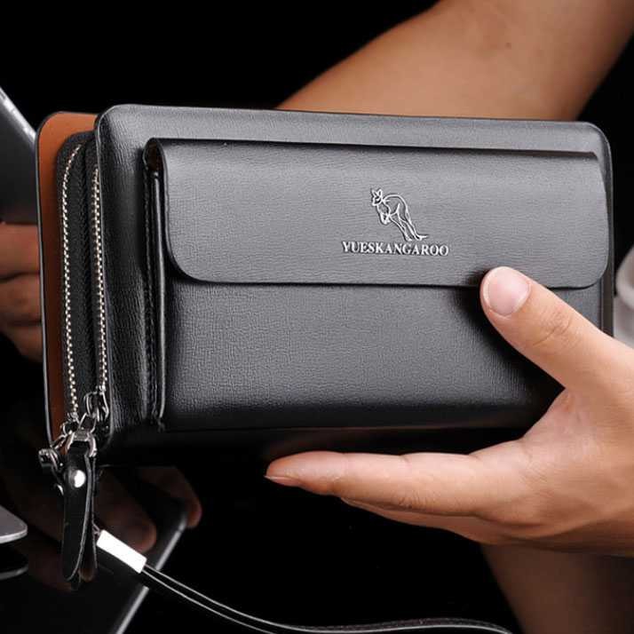 Hot Promo ! Rhodey Dompet Clutch Wanita Bahan Kulit - 007