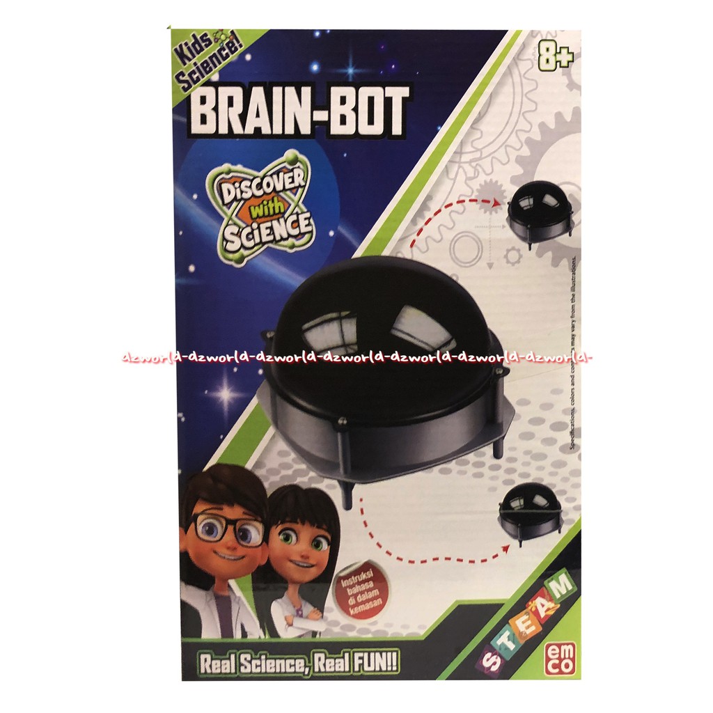 Emco Kids Science Brain Bot Mainan Science Anak Membuat Robot