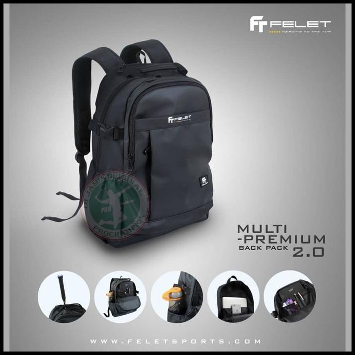 Felet Backpack 2.0 Tas Felet Tas Raket Badminton Original