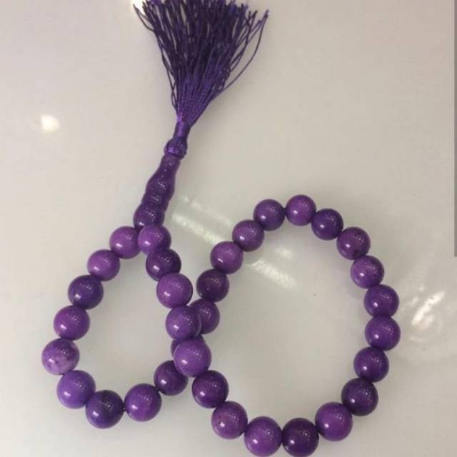 TASBIH BATU ALAM 10MM ISI 33 BUTIR