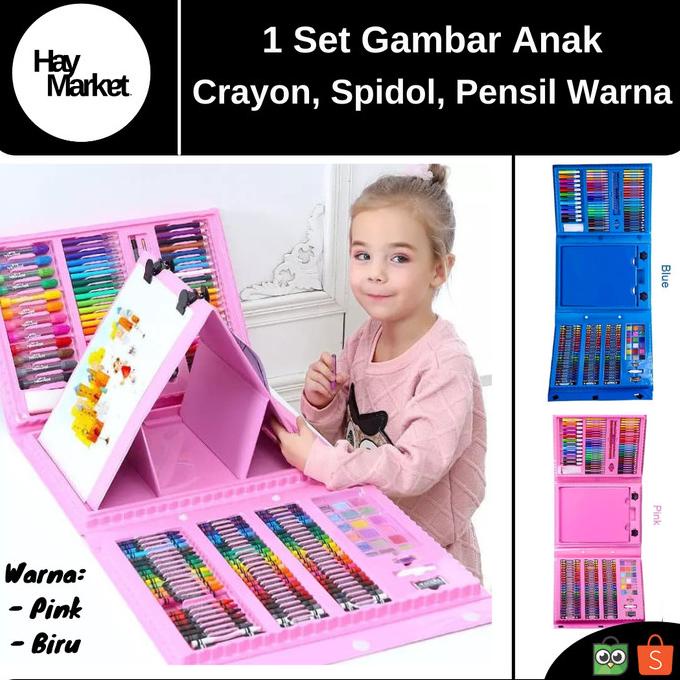 

TERMURAH Crayon Spidol Pensil Warna set Anak Alat Melukis Mewarnai Gambar 208pc/CAT AKRILIK SET/CAT AKRILIK SET 24 WARNA/CAT AKRILIK PASTEL/CAT AIR/CAT AIR LUKIS SET/CAT AIR GIOTTO/KUAS LUKIS 1 SET/KUAS LUKIS KECIL/KUAS LUKIS LENGKAP/KANVAS LUKIS/KANVAS